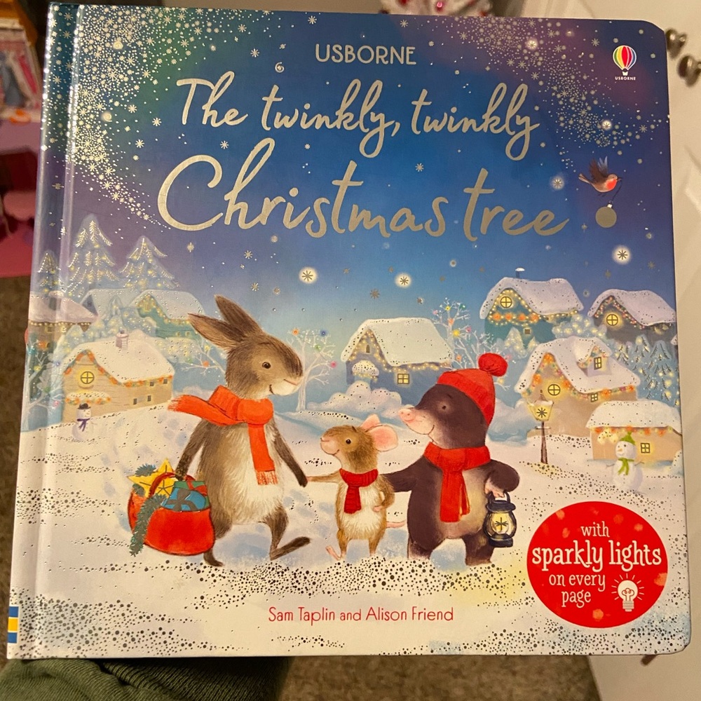 Usborne- The Twinkly twinkle Christmas book (will need batteries)